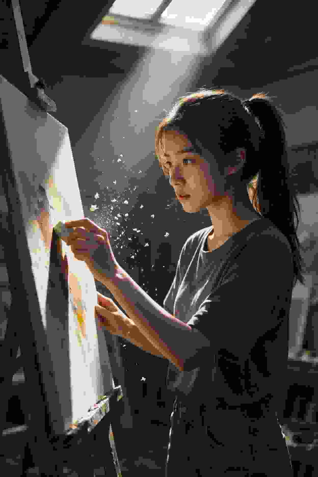 妈妈陪儿子高考